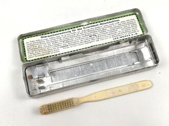 Chlorodont Reisekästchen der Leo werke AG. Unvollständig, guter Zustand, aus den 1930iger Jahren