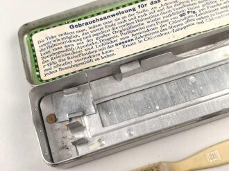 Chlorodont Reisekästchen der Leo werke AG. Unvollständig, guter Zustand, aus den 1930iger Jahren