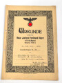 Urkunde von einem Notar an einen Postinspektor und seine Ehefrau aus Fürth, über DIN A4, datiert 1926