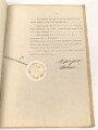 Urkunde von einem Notar an einen Fahrzeughändler und seine Ehefrau aus Fürth, über DIN A4, datiert 1941