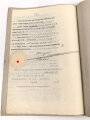Urkunde von einem Notar an ein Fahrradgeschäftsinhabersehepaar aus Fürth, über DIN A4, datiert 1945