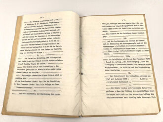 Urkunde von einem Notar an einen Mechanikermeister aus Fürth, über DIN A4, datiert 1941