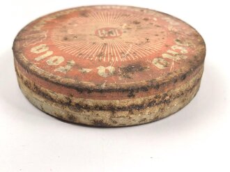 Scho-ka-kola Dose Wehrmacht Packung datiert 1941, ungeöffnet mit dem originalen Inhalt