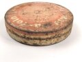 Scho-ka-kola Dose Wehrmacht Packung datiert 1941, ungeöffnet mit dem originalen Inhalt