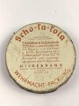 Scho-ka-kola Dose Wehrmacht Packung , ungereinigtes Stück, leer