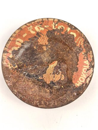 Scho-ka-kola Dose Wehrmacht Packung , ungereinigtes Stück