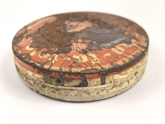 Scho-ka-kola Dose Wehrmacht Packung , ungereinigtes Stück, leer