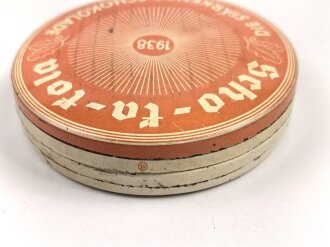Scho-ka-kola Dose Wehrmacht Packung datiert 1938
