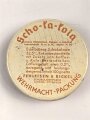 Scho-ka-kola Dose Wehrmacht Packung datiert 1938