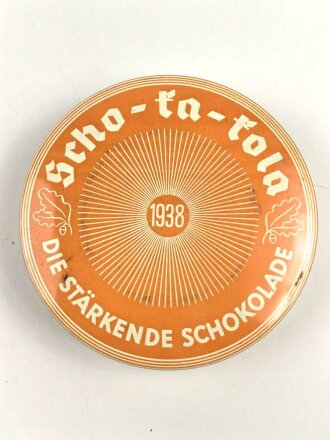Scho-ka-kola Dose Wehrmacht Packung datiert 1938