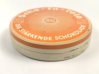 Scho-ka-kola Dose Wehrmacht Packung datiert 1938
