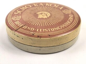 Scho-ka-kola Dose , zivile Ausführung aus der Zeit des 2. Weltkrieg