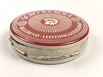 Scho-ka-kola Dose , zivile Ausführung aus der Zeit des 2. Weltkrieg