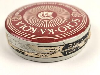 Scho-ka-kola Dose , zivile Ausführung aus der Zeit des 2. Weltkrieg