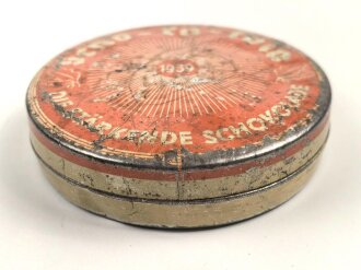 Scho-ka-kola Dose Wehrmacht Packung datiert 1938
