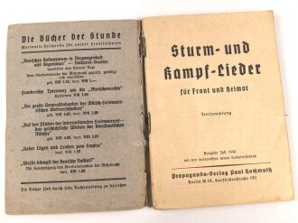 "Sturm- und Kampflieder für Front und...