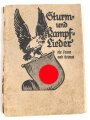 "Sturm- und Kampflieder für Front und Heimat" 125 Seiten, DIN A6, stark gebraucht, Einband lose