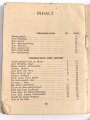 "Gebete und Lieder" Für den Katholischen Wehrmacht Gottesdienst, 40 Seiten, DIN A6, gebraucht,