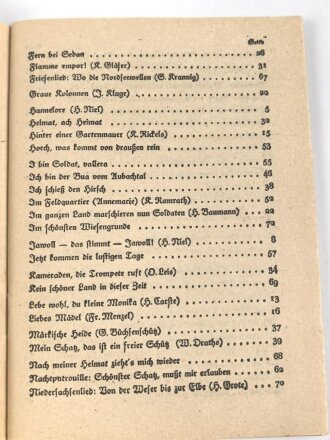 "Das neue Soldaten-Liederbuch" , Textbuch mit Melodien 2 stimmig,Band II, 80 Seiten, gebraucht