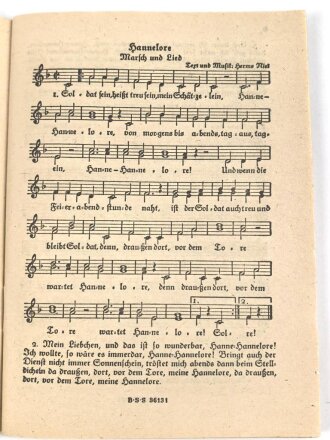 "Das neue Soldaten-Liederbuch" , Textbuch mit Melodien 2 stimmig,Band II, 80 Seiten, gebraucht