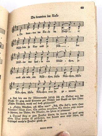 "Das neue Soldaten-Liederbuch" , Textbuch mit Melodien 2 stimmig,Band II, 80 Seiten, gebraucht