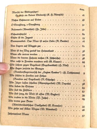 "Das neue Soldaten-Liederbuch" , Textbuch mit Melodien 2 stimmig, Band 3, 80 Seiten, gebraucht