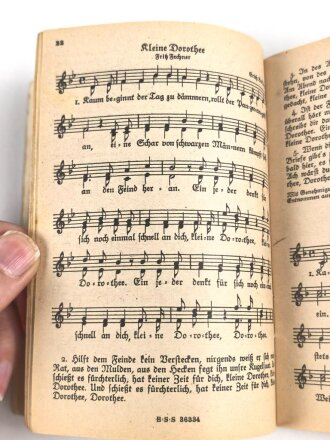 "Das neue Soldaten-Liederbuch" , Textbuch mit Melodien 2 stimmig, Band 3, 80 Seiten, gebraucht