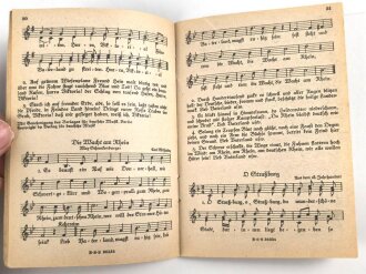 "Das neue Soldaten-Liederbuch" , Textbuch mit Melodien 2 stimmig, Band 3, 80 Seiten, gebraucht