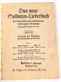 "Das neue Soldaten-Liederbuch" , Textbuch mit Melodien 2 stimmig, Band 3, 80 Seiten, gebraucht