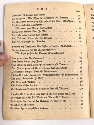 "Das neue Soldaten-Liederbuch" , Textbuch mit Melodien 2 stimmig, Band 3, 80 Seiten, gebraucht