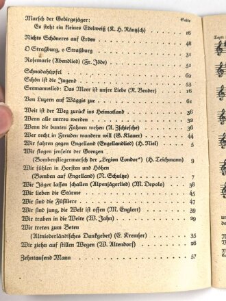 "Das neue Soldaten-Liederbuch" , Textbuch mit Melodien 2 stimmig, Band 3, 80 Seiten, gebraucht