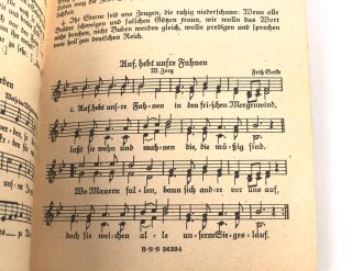 "Das neue Soldaten-Liederbuch" , Textbuch mit Melodien 2 stimmig, Band 3, 80 Seiten, gebraucht