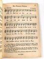 "Das zweite neue Soldaten-Liederbuch" , Textbuch mit Melodien 2 stimmig, 76 Seiten,  gebraucht