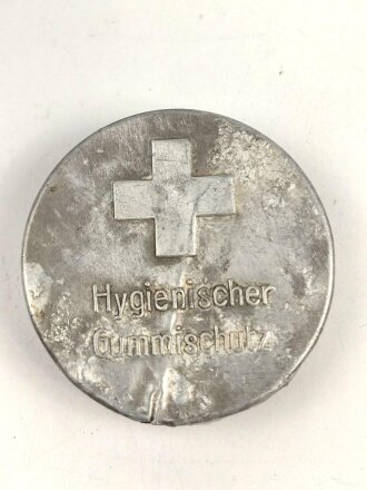 "Hygienischer Gummi Schutz " leere...