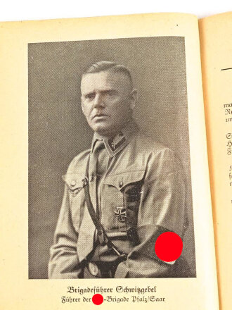 "Liederbuch der pfälzischen Nationalsozialisten" 32 Seiten, DIN A6, gebraucht