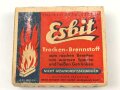 Pack " Esbit Trocken Brennstoff" Erich Schumm Murrhardt ( ab 1943 ) , ungeöffnet