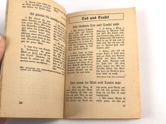 "Soldaten Kameraden - Liederbuch für Wehrmacht und Volk" 128 Seiten, DIN A6, gebraucht