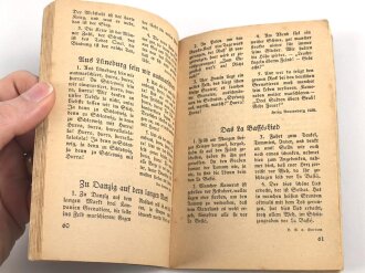 "Soldaten Kameraden - Liederbuch für Wehrmacht und Volk" 128 Seiten, DIN A6, gebraucht