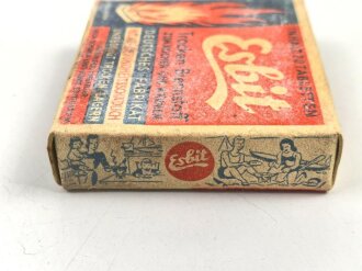 Pack " Esbit Trocken Brennstoff" Erich Schumm Stuttgart ( bis 1943 ) , ungeöffnet