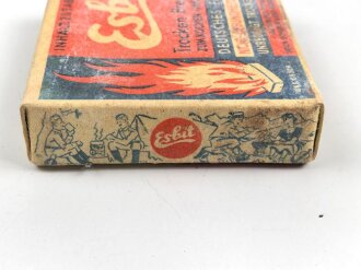 Pack " Esbit Trocken Brennstoff" Erich Schumm Stuttgart ( bis 1943 ) , ungeöffnet