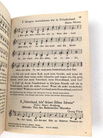 "Das neue Soldaten-Liederbuch" , Textbuch mit Melodien 2 stimmig, 80 Seiten, gebraucht