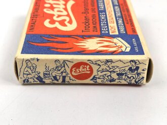 Pack " Esbit Trocken Brennstoff" Erich Schumm Stuttgart ( bis 1943 ) , ungeöffnet