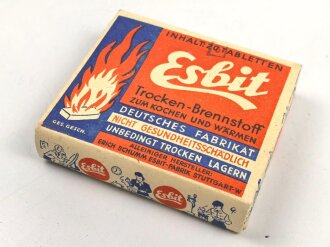 Pack " Esbit Trocken Brennstoff" Erich Schumm...