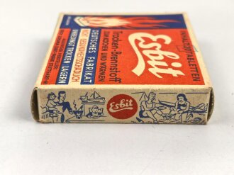Pack " Esbit Trocken Brennstoff" Erich Schumm Stuttgart ( bis 1943 ) , ungeöffnet