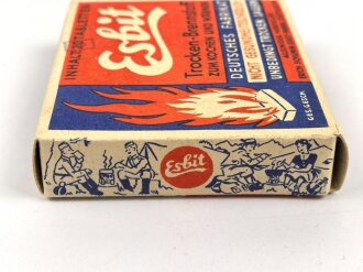 Pack " Esbit Trocken Brennstoff" Erich Schumm Stuttgart ( bis 1943 ) , ungeöffnet
