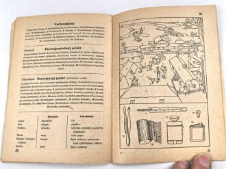 "Der kleine Bilder Duden, Heft1, deutsch, russisch, ukrainisch" 66 Seiten, gebraucht, DIN A6