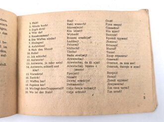 "Taschen-Dolmetscher für Frontsoldaten -...