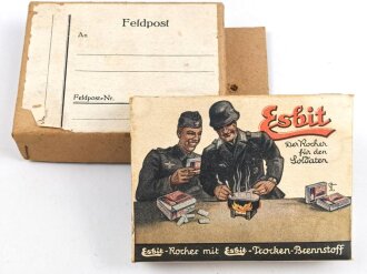 Esbit Kocher Modell 9 mit  Pack Esbit Trocken Brennstoff...