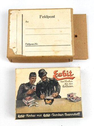 Esbit Kocher Modell 9 mit  Pack Esbit Trocken Brennstoff...