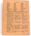 "Deutsch-Tschechischer Soldaten-Sprachführer" 36 Seiten, gebraucht, DIN A6